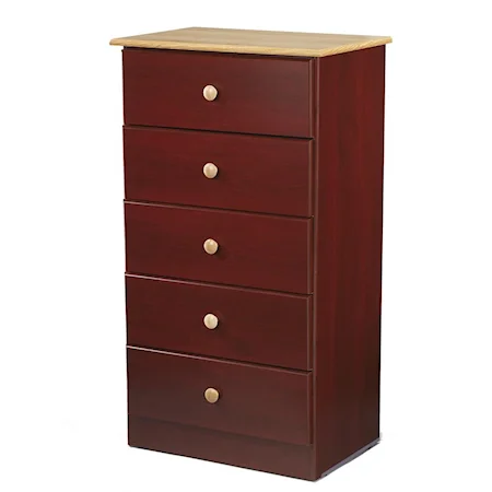 5 Drawer Chest with Roller Glides